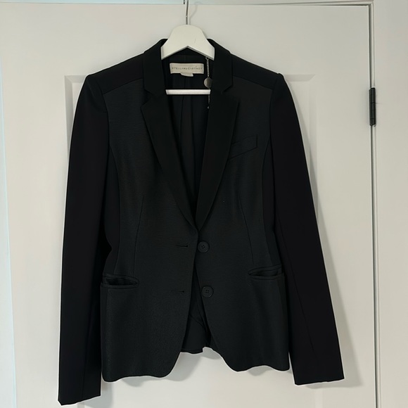 Stella McCartney notch-collar woven blazer - size XS - Picture 4 of 11